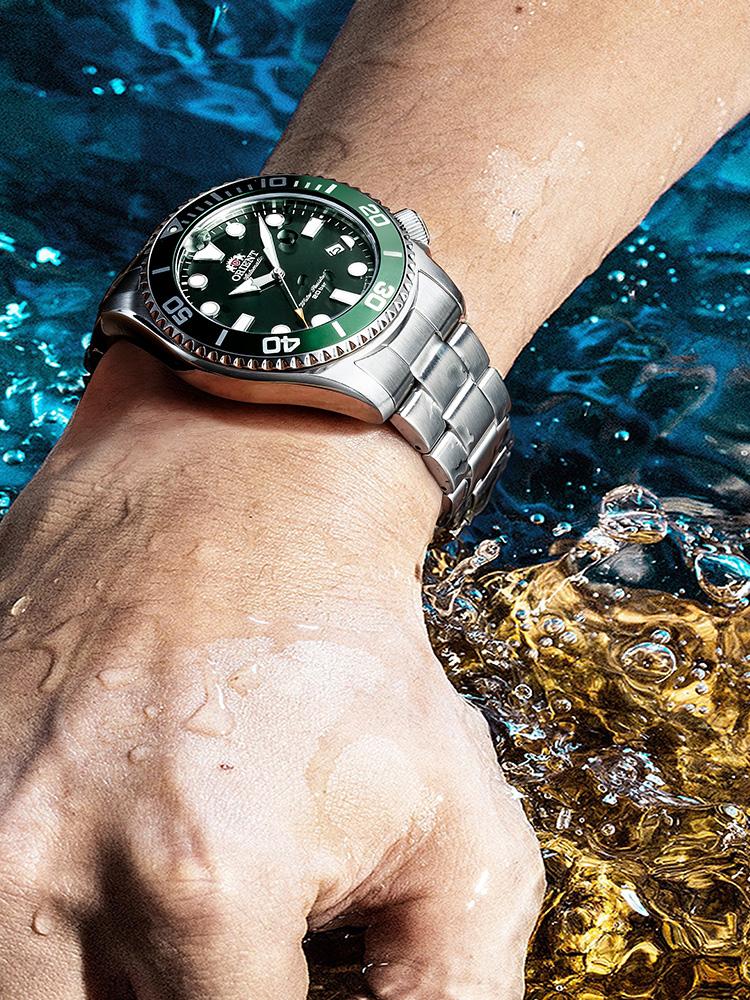 Orient Automatic Mechanical Watch with Stainless Steel Dial RA-AC0K02E10B