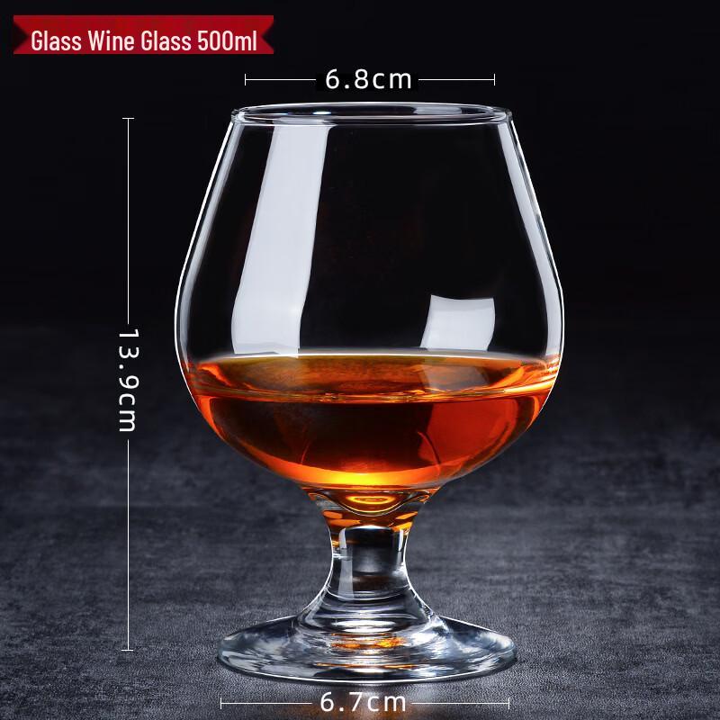 OLOEY Crystal Glass Whiskey & Brandy Glasses