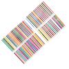 Water Color Pencils Assorted Colors Presharpened Vibrant Hex Penholder Colored Pencils for Coloring 