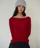 Onseuka Soft Boatneck T (Red)