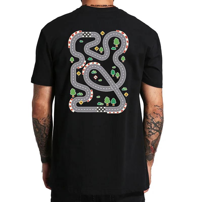 Děti si hrají s autíčky a vláčkem na tátových zádech Tričko Retro hry Dárek pro otce Grafické tričko Topy EU velikost 100% bavlna Unisex Měkké tričko