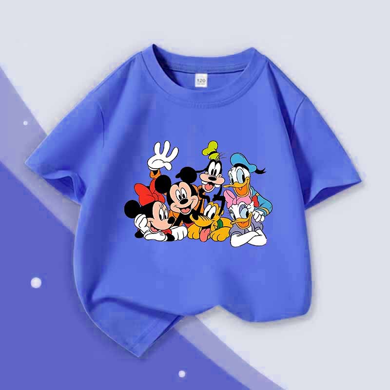 Summer children's T-shirt cute cartoon print
