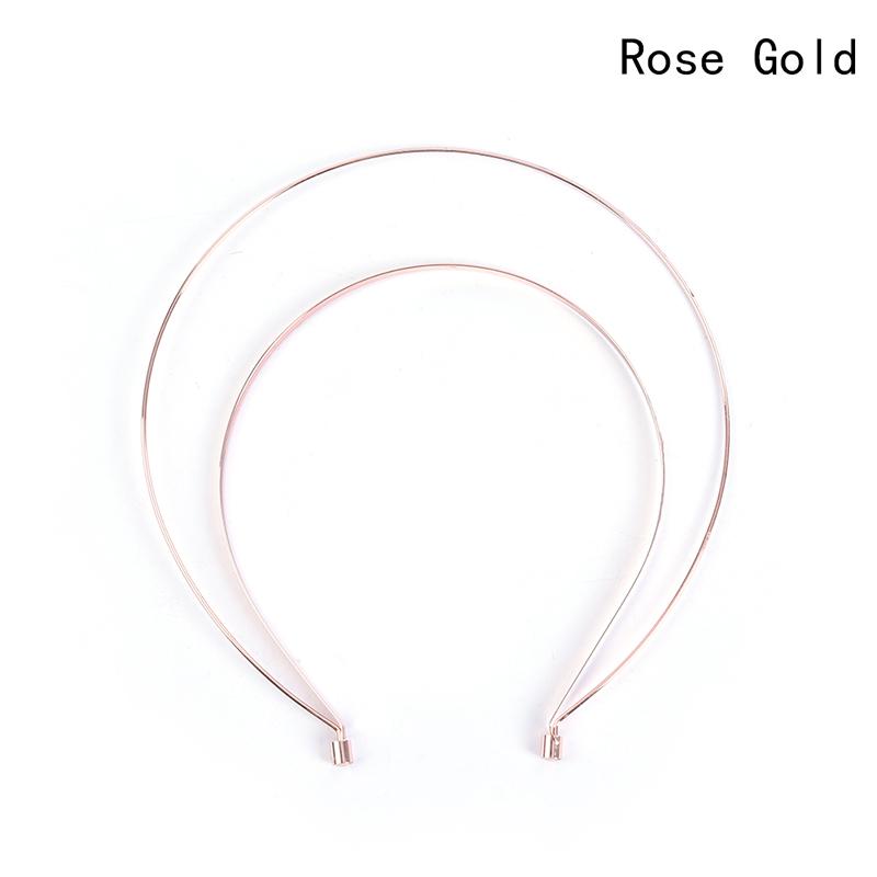 Gold Plate Crown Design Headband Wedding Accessories Tiara Bridal For Women