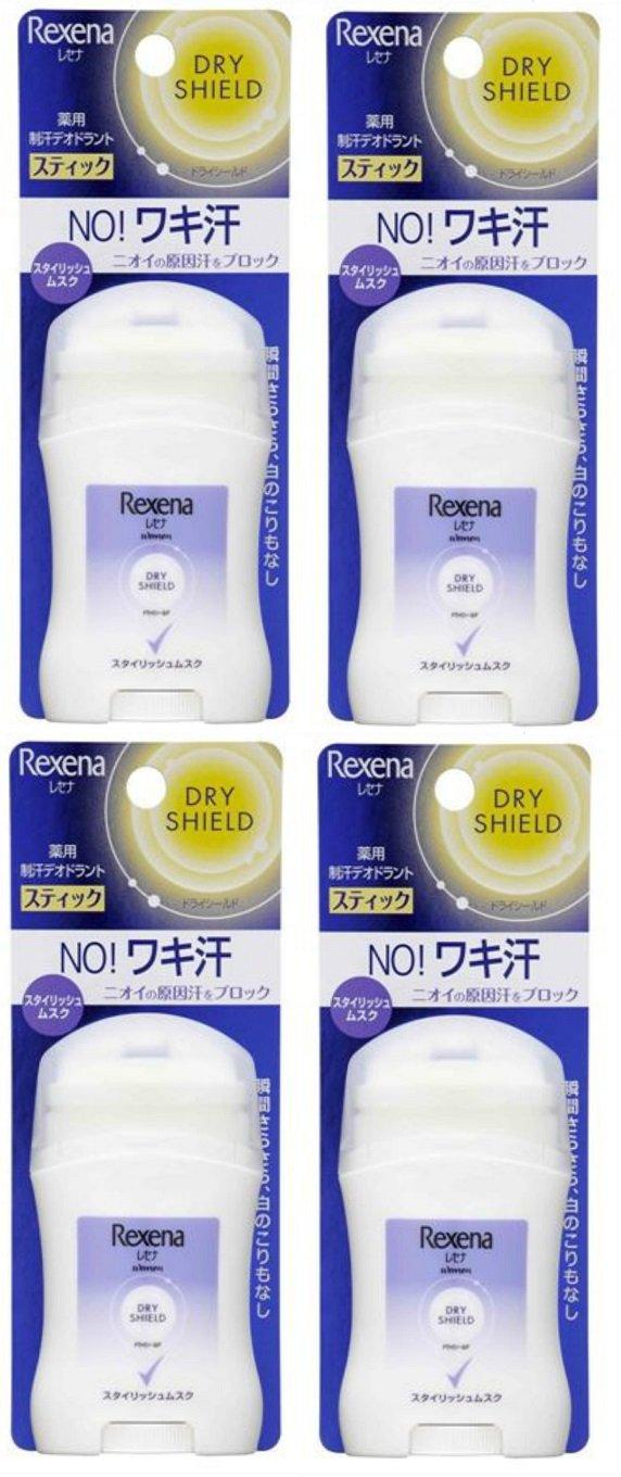 

Resena Dry Shield Powder Stick Stylish Musk 20 г x 4 шт. [Оптовая закупка]