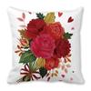 Happy Valentine's Day Theme Digital Printing Short Plush Pillow Covers for Car Sofa Office Cushion Cover Home Goods 60x60cm