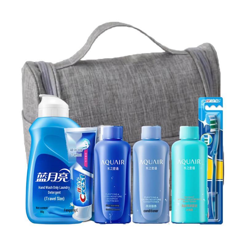 

Crest Travel Dental and Body Care 7-Piece Set
