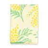 JIKAN STYLE Furoshiki Wrapping Traditional Japanese Pattern Cotton Perfect for and Presents Kenema Large Furoshiki Fragrant Mimosa Yellow 90 X 90 Cm