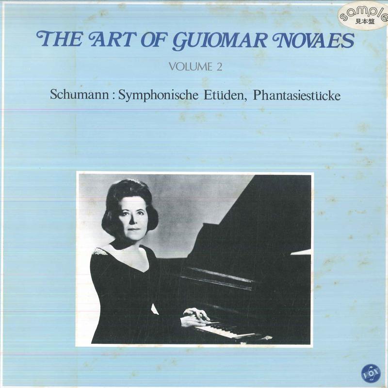 

LP Record SCHUMANN GUIOMAR NOVAES Art Of Guiomar Novaes Vol. 2 Schu H4952VPROMO PIONEER Japan Obi Classical Used