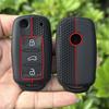 Silicone Car Key Case Cover Shell For VW Volkswagen Amarok Polo Golf 4 5 6 MK4 Bora Jetta Altea Alhambra Passat B5 B6 B7