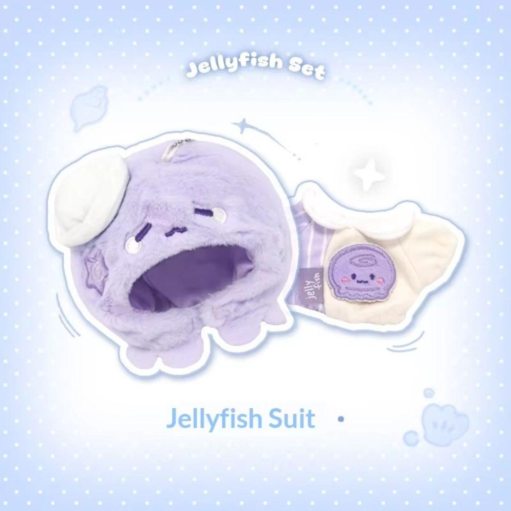 Dress Up Cotton Doll Clothes Plush Doll Jellyfish Doll Outfit 10cm Doll Clothes Kids Children