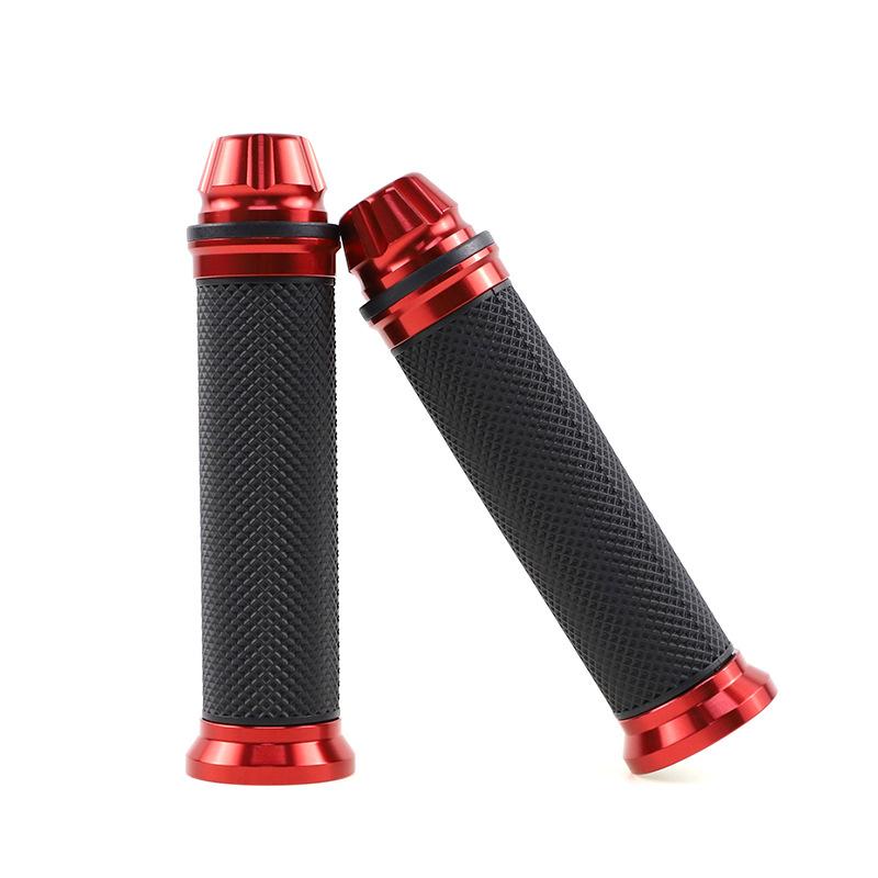 22mm Motorcycle Grips Hand Rubber Anti-Slip Motorcycle Universal Handle Grip Motorbike Hand Bar Grip for Yamaha Suzuki Kawasaki