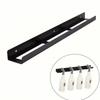 Wall Mounted Spray Bottle Holder Black Spray Bottle Storage Rack Bottle Storage Rack For Garage