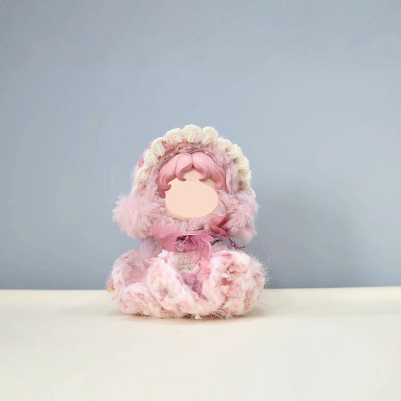 [Cloth Only] SP Doll Clothes New Year Set Fortune Abounds 17cm Baby Clothes Luminous Weave Garden Series Doll Christmas Set
