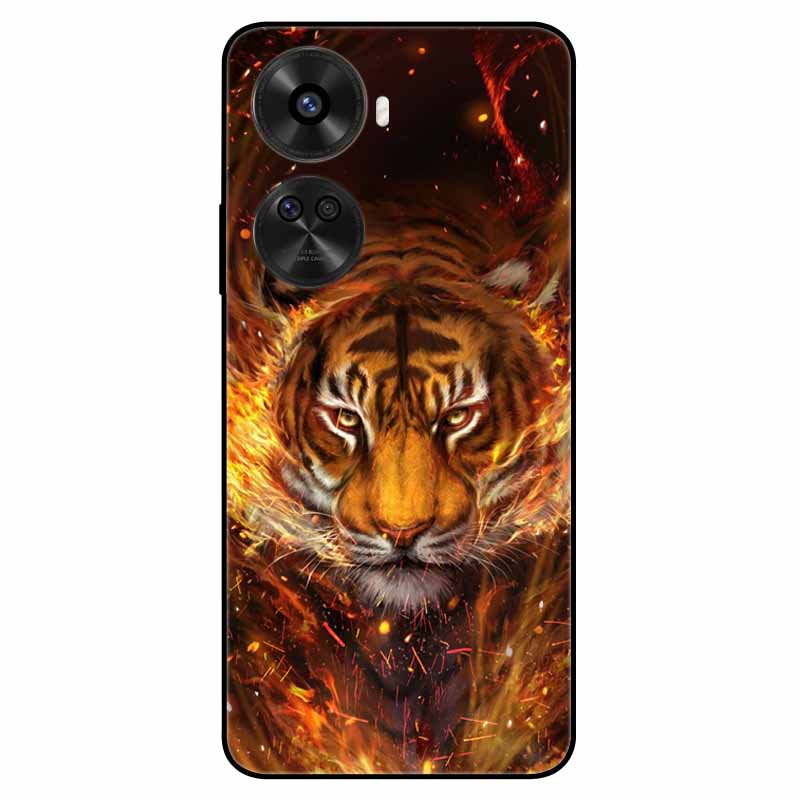 Soft Silicone Covers For Huawei Nova 12 SE Case Owl Lion Painted Cute Cover For Huawei Nova 12SE Cases Nova12SE BNE-LX1 TPU Bags