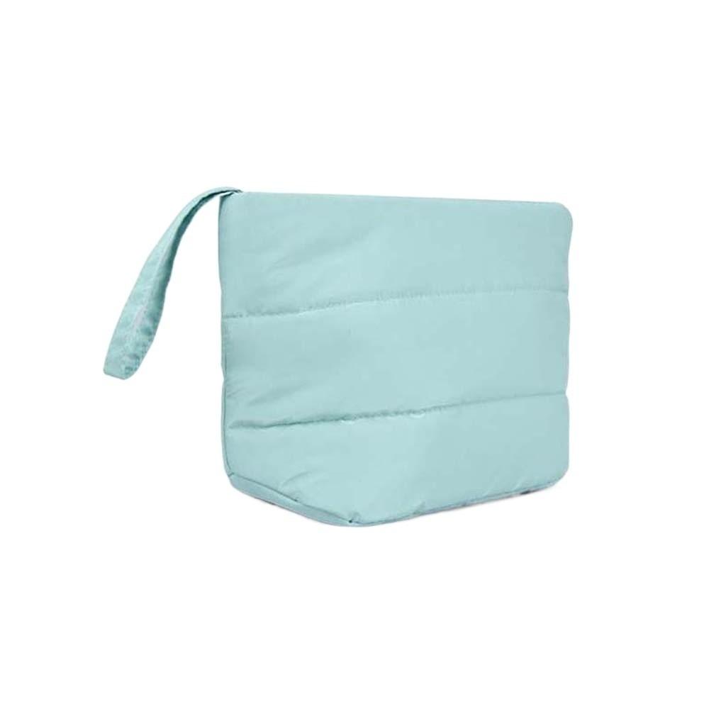 Filled with Cotton Makeup Lipstick Pouch Candy Color Sanitary Napkin Pouch  Cosmetics синий