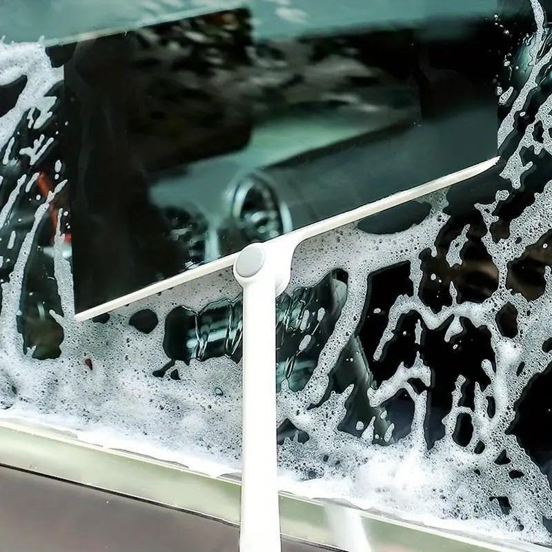 1 PZ Raschietto Doccia in Silicone Pulitore Bagni Tergipavimento Multiuso Pulizia Vetri Pavimento Finestre Strumento di Pulizia Domestico Tergivetro Acqua