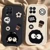 Creative Realme8 Mobile Phone Case Soft Realme8pro Silicone Creative Couple Internet Celebrity All-inclusive Straight Edge Anti-drop