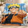 Naruto Blanket Flannel Blanket Soft Cozy Plush Throw for Sofa Bed Lightweight Home Decoration Outdoor Camping