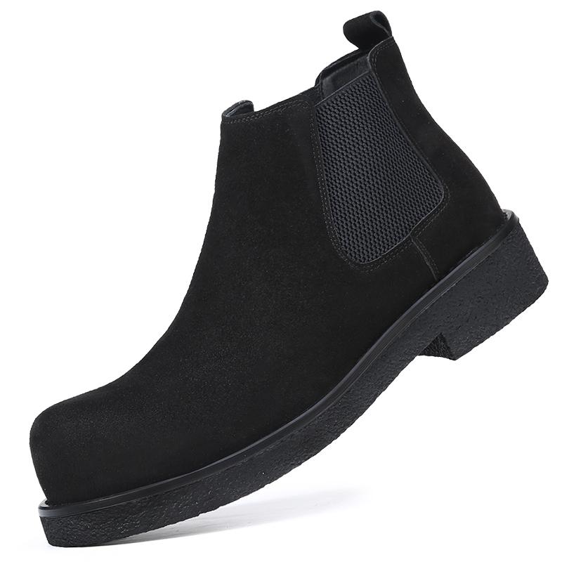 Fashion Men's thick soled boots Minimalist gentleman retro style Office and Party High quality business shoes Hot selling suit New