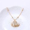 Hot  Bohemia Conch Shells Necklace Sea Beach Pendant Necklace For Women Female Cowrie Summer Party Gift Jewelry