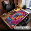 Fantasy Adventure Theme Custom Mouse Pad Personalized With Name Text Customized Desk Mat For Office Home Decor