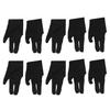 Classy-10Pcs Billiard Gloves 3 Fingers Left And Right Hand Glove Snooker Cue Pool Gloves