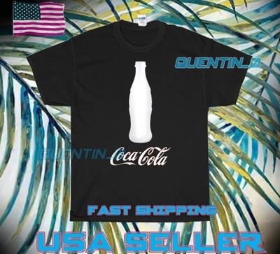 NEUES T-Shirt PREMIUM COCA-COLA BOTELLA LOGO T-Shirt LUSTIG UNISEX GRÖSSE S-5XL