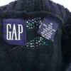 Gap 90er Jahre Wolle Altes nordisches Muster Langarmpullover M Marine andere Strickwaren Herren Gebraucht