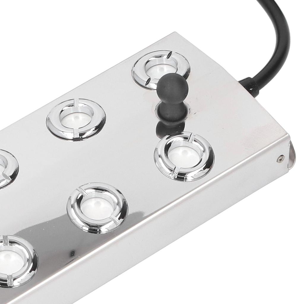 1.5m Cable Ultrasonic Water Pond Fountain Fogger 12 Heads Quiet IP67 Water Proof Ultrasonic Mist Maker DC45-48V