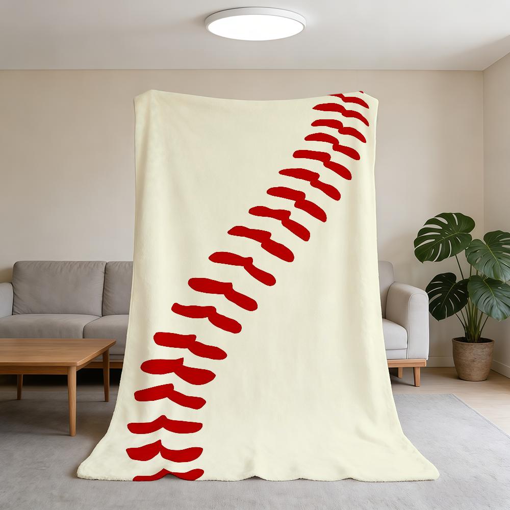 Cool Baseball Sport Blanket Flannel Warm Soft Throw Blanket For Room Sofa Childish Birthday Gifts