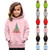 Sweatshirts For Teen Girls Hoodies Long Sleeve Drawstring Pullover Cute Oversized Hoodie Christmas Day