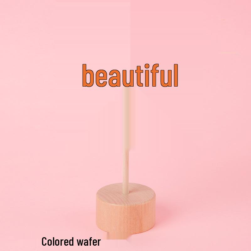 Fibonacci Sequence Wooden Toy Lollipop: Educational Stress Relief Ornament for Kids and Office