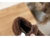 Girls' Furry Moccasins: Plus Velvet Flat Slip-on Mary Jane Cotton Shoes for Autumn/Winter 2025