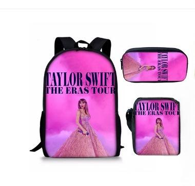 Taylorswift Taylor Swift Elementary School Bag Children'S Cartoon Backpack Anime Backpack Satchel