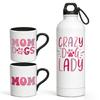 Pack of 6 Mother's Day Special Decorative Sticker Alphabets Sticker Sheets Set For Unique Cup Drinkware Decorations