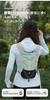 Clapoyis Running Trail Running Walking Vest Backpack, Small, Non-Shaking, Backpack, Hydration, (White, S)