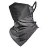 Dustproof Ice Silk Head Cover UV Protection Face Neck Protection Scarf  Unisex
