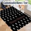 Custom Text Scream Ghostface Pattern Floor Rug Soft Indoor Carpet Mat Living Room Bedroom