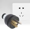 15A Power Plug Connector 125V Male Connector Durable NEMA5-15P Power Plug  Power Connections