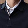 BAOXI BIRD Men's Business Casual Shirt Collar Pullover Sweater