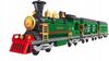 Construction Blocks Steam Train Vintage Green 666 Piece Set