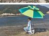 Daiwei Outdoor Rainproof Sun Protection Folding Fishing Umbrella, Universal Fit, 2.4m & 2.2m Sizes