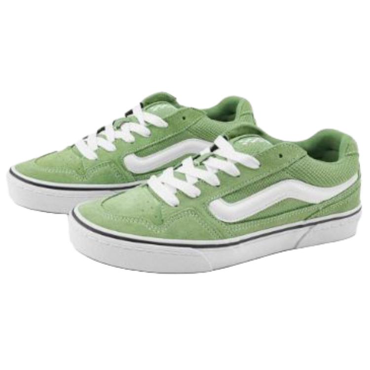 Vans Caldrone Versatile Comfortable Durable Low-Top Skate Shoes Men sneaker Green VN000CSPEMZ