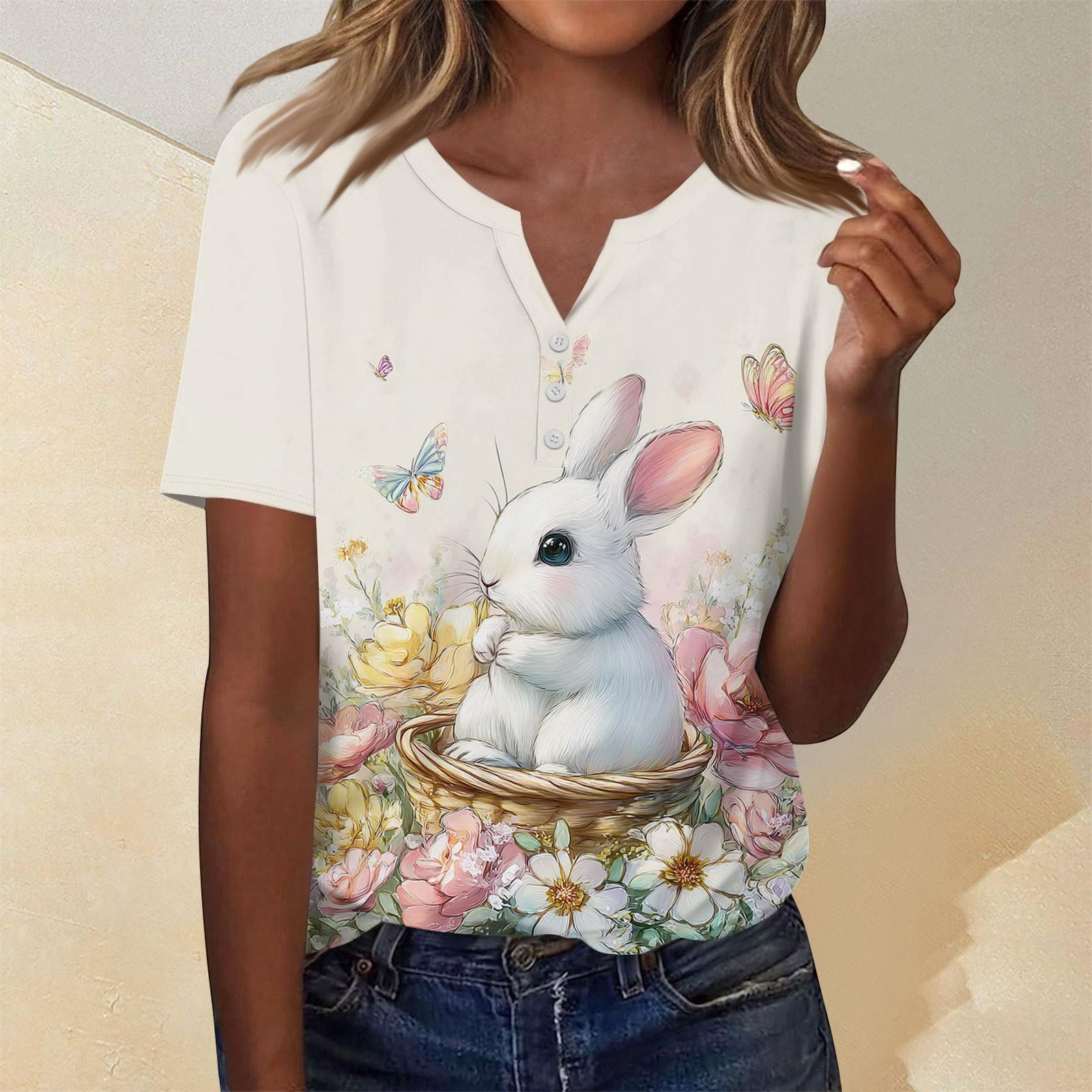 

Женская модная повседневная футболка с V-образным вырезом, декоративной пуговицей и рукавом три четверти XXL бежевый