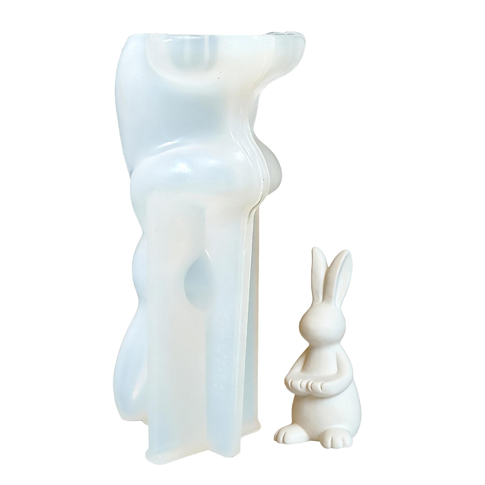 

Rabbit Mold Silicone Animal Shape Plaster Template Rabbit Mold For Resin Clay Party Birthday Celebration Home Decor Dinner Table China Mainland