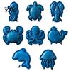 Decorative Biscuit Molds for Snacks Marine Animal Mini Pie Mold, Durable Non-stick Reusable Dough Cutter, Interactive Baking Kits Children Hand Press