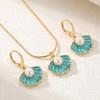 Lightweight Ocean Theme Jewelry Set Adjustable Starfish Necklace  Casual Occasion