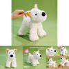 Plush West Highland Terrier Dog Toy With Super Soft Short Pile For Kids And Collectors