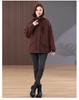 Women's Fleece-Lined Hooded Parka - New Winter Style, Warm & Casual for Middle-Aged Moms