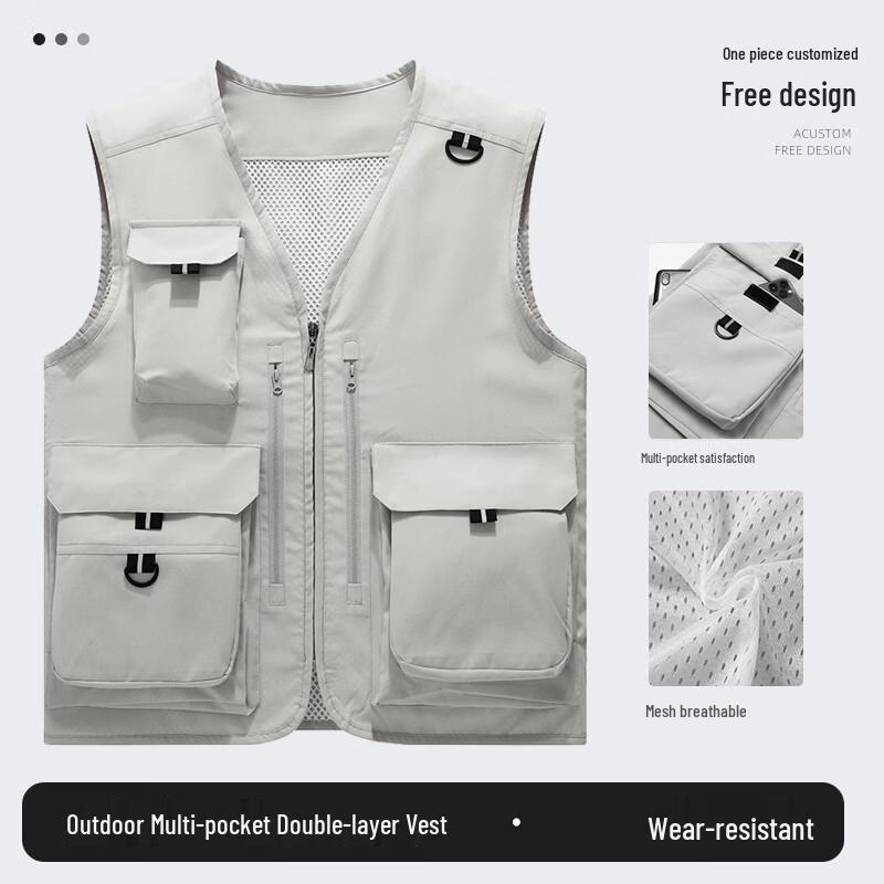 Professional Multi-Pocket Work & Photographer Vest
